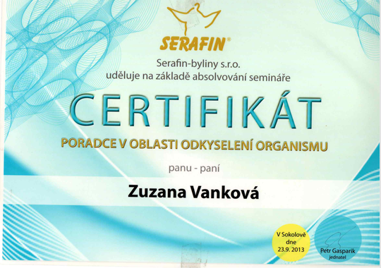 Certifikát